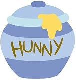 Color Wheel Baby Blue Pooh Hunny Jar 3