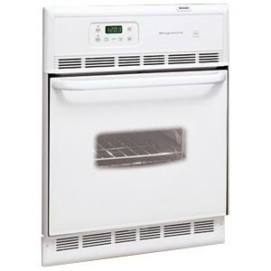 24 Electric Wall Oven in Black or White Color: Black