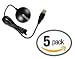 GlobalSat BU-353 Waterproof USB GPS Receiver Value Five Pack