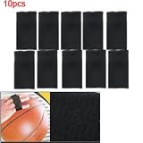 10 Pcs Black Elastic Finger Sleeves Basketball Sports Support Wrap