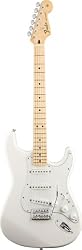 Fender&reg; Standard Stratocaster&reg; Electric Guitar - Arctic White, Maple Fretboard