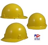 MSA Thermalgard Protective Caps With Fas-Trac Suspention - Yellow