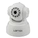 LOFTEK Newest CXS 2200 Wireless/Wired Pan:270�&Tilt:120� Dual Audio Alarm Ip camera,15 Meter Night vision,3.6mm Lens ,67� Viewing Angle,easy installation.White