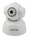 LOFTEK Newest CXS 2200 Wireless/Wired Pan:270°&Tilt:120° Dual Audio Alarm Ip camera,15 Meter Night vision,3.6mm Lens ,67° Viewing Angle,easy installation.White