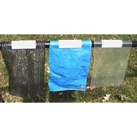 David's Greenhouse Snap Clamp Green 1 Inch x 4 Inches Wide for 1 Inch PVC Pipe 10 per Bag