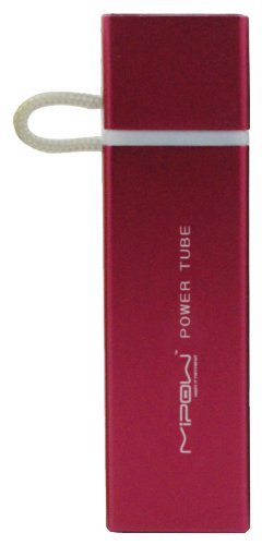 MiPow SP3000-RD PowerTube 3000 mobiler Zusatzakku f&uuml;r alle iPhones, iPods,  Smartphones, P Preisvergleich