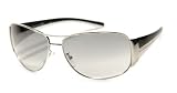 AUTHENTIC PRADA SUNGLASSES SPR 75G BLACK WHITE 6BA-3M1 SPR75G