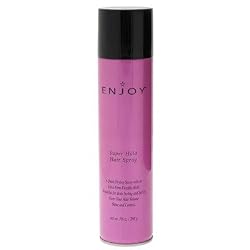 Enjoy Super Hold Hair Spray - 10 oz