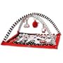Gymini Activity Gym - Black, White & Red