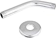 Hansgrohe 27411003 Small Shower Arm and Flange, 6-Inch, Chrome