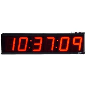 AE46D CC Stand-Alone, 6-Digit, Multi-Function Clock Timer with 4-inch High Digits by Applied Technical Systems