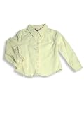 Ave.blu - Toddler Girls Button Down Corduroy Long Sleeved Shirt, Cream