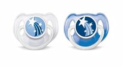 AventSiliconeNighttimeGlowIntheDarkPacifier6-18Months