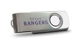 Centon Texas Rangers Edition DataStick Swivel 4 GB USB 2.0 Flash Drive DSVM4 GB-TEX (White)