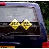 Baby In Car Sign