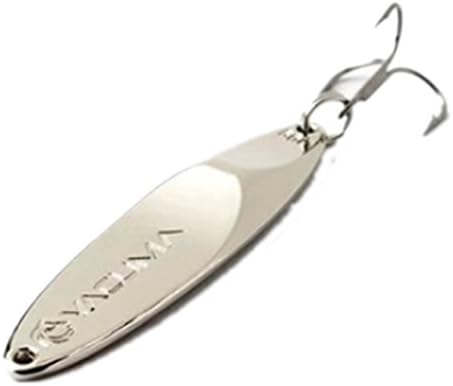 WantDo Outdoors Fishing Lures Hard Swim Baits Metal Bait(Silver,10g)