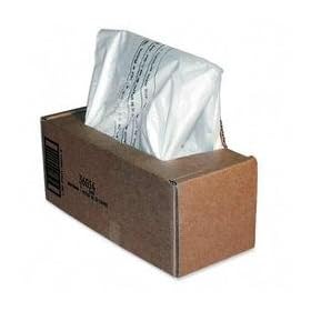 Fellowes - Shredder Waste Bag - 26 gal - 50 Carton - Clear by 