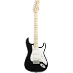 Fender American Standard Stratocaster® Electric Guitar, Black, Maple Fretboard