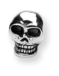 Skull Charm in Silver for 3mm Charm Bracelets