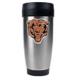 Chicago Bears 16oz Stainless Steel Travel Tumbler - Primary Logo NFL Football