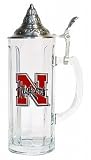 Nebraska Cornhuskers 20oz Tall Lidded Stein