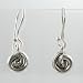 Sterling Silver Whirlwind Dangling Earrings, #9480