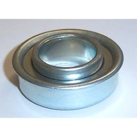 Lawn Mower Flanged Wheel Bearing 3/4 x 1 3/8 Inch