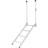 48 Transport Truck Step Deck Ladder for 28 to 42 Trailer Decks by Discount Ramps