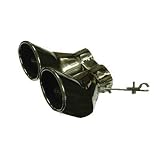 01-07 Mercedes C-Class W203 Stainless Steel Muffler Exhaust Tips by USAutoGuru
