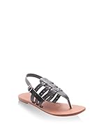 Gio & Mi Sandalias planas (Negro)