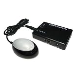 Duronic [HRS1031] 3 Port HDMI Auto Switch Box plus Remote - 3x1 HUB (3 way input 1 output) 1080p Full HD Switcher