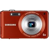 Samsung TL110 - Digital camera - compact - 14.2 Mpix - supported memory: SD, SDHC - orange