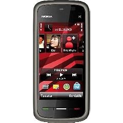 Nokia 5230 Navigation Edition Smartphone (UMTS, Bluetooth, GPS, 2 MP, Ovi Karten) black red