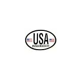USA Oval Decal