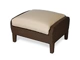 Lloyd Flanders Monaco Wicker Cushion Patio Ottoman