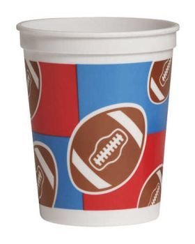 All-Star Football 16oz Plastic Stadium Cup 6 Per Pack