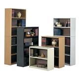 Value Mate 6-Shelf Bookcase - Gray