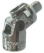 Westward 1NUE7 Universal Joint, 1/4 In Drive, 1 1/2 In L