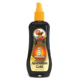 Australian Gold Gel SPF#8 8 oz. Spray