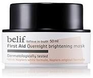 belif, First Aid - Overnight Brightening Mask (50ml, healthy complexion... by belief Korean Beauty