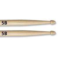 Vic Firth 5B American Hickory Wood Tip Drumstick from Vic Firth