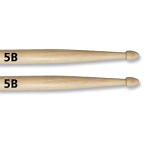 Vic Firth 5B American Hickory Wood Tip Drumstick from Vic Firth