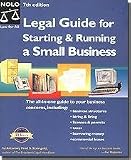 Nolo Press 873379101 Nolos Legal Guide for Business 7th Edition