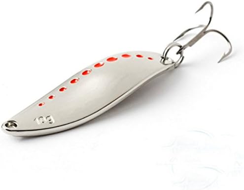 Three Stone Leech Sequins Lure Bait Fishing Lure Bait Silver And Golden (Silver, 20g)