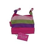 Toby Tiger(TM) (New 2008 Collection 100% Organic) Stunning Multi Pink Stripe Baby Hat (0-6mths) PLUS Free Thomas Book (RRP  4.99) exclusively packaged by THE BABY