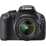 Canon EOS Rebel T2i EF-S Digital SLR Camera with 18-55MM Lens, Black - Refu ....