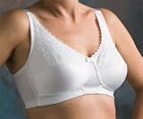 Lace Soft Cup Mastectomy Bra, Model 620, Beige, Size 34B