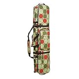 Burton Wheelie Board Case 181 Padded Snowboard Travel Bag, Stripe Circles