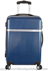 France Bag Cabin Suitcase Luggage Catania 21 Inch Carry On Wheeled Travel Trolley Bag (Marine)