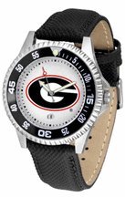 Georgia Bulldogs Competitor Men's Watch by Suntime